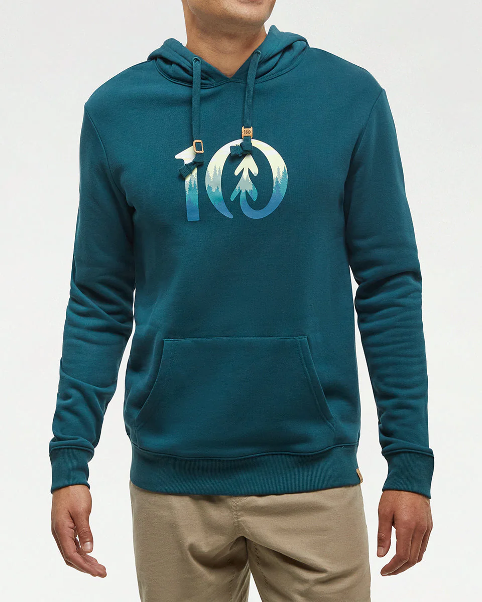 Cloudy Forest Ten Hoodie - Image 4
