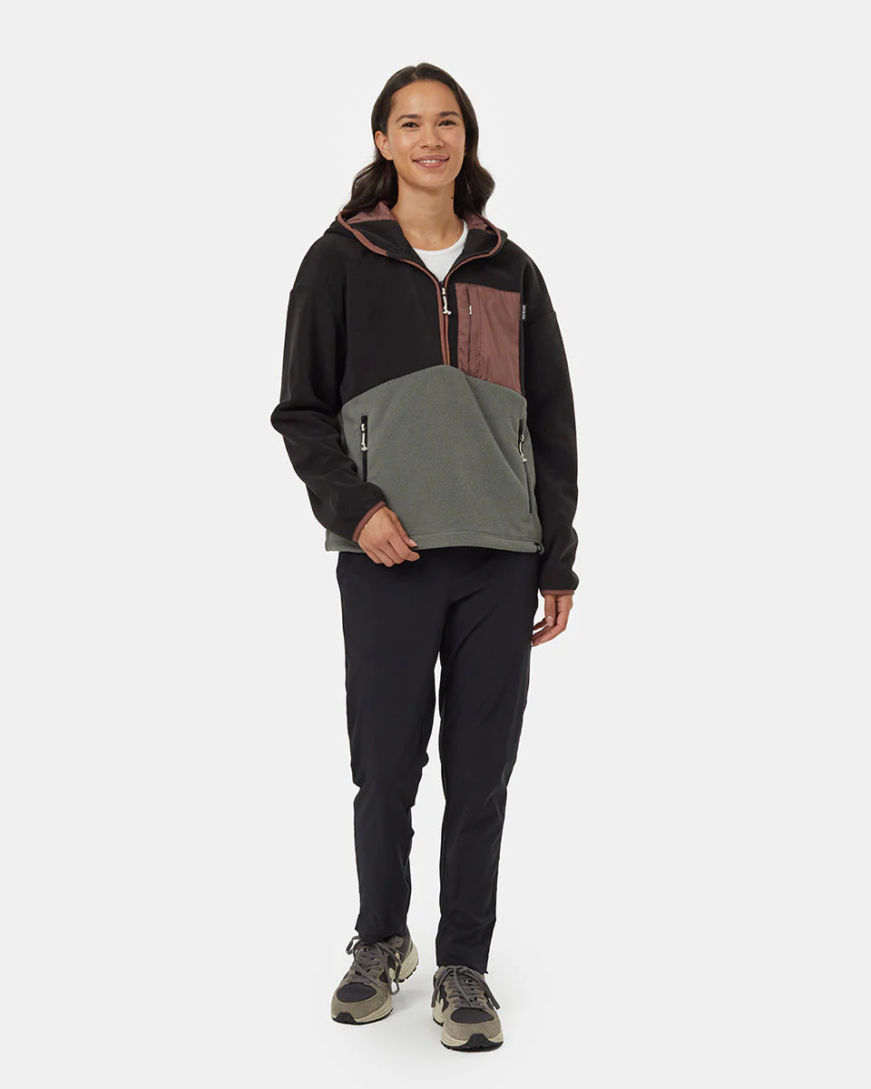 Recycled MicroFleece Contrast 1/4 Zip - Image 2