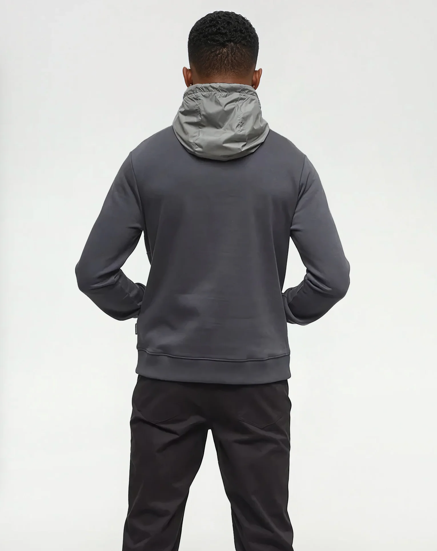 SeaFleece Contrast Anorak Hoodie - Image 3