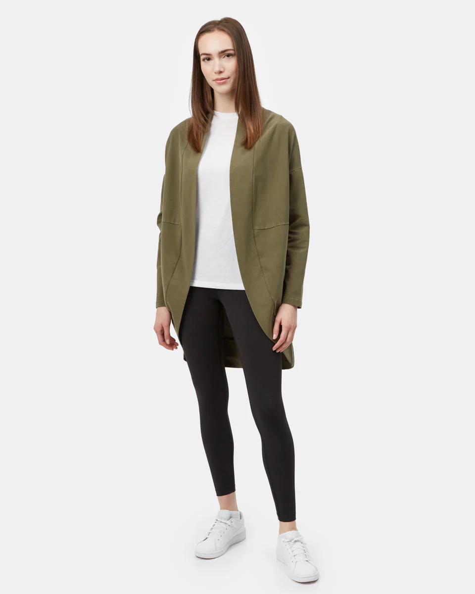 French Terry Cocoon Cardigan - Image 2