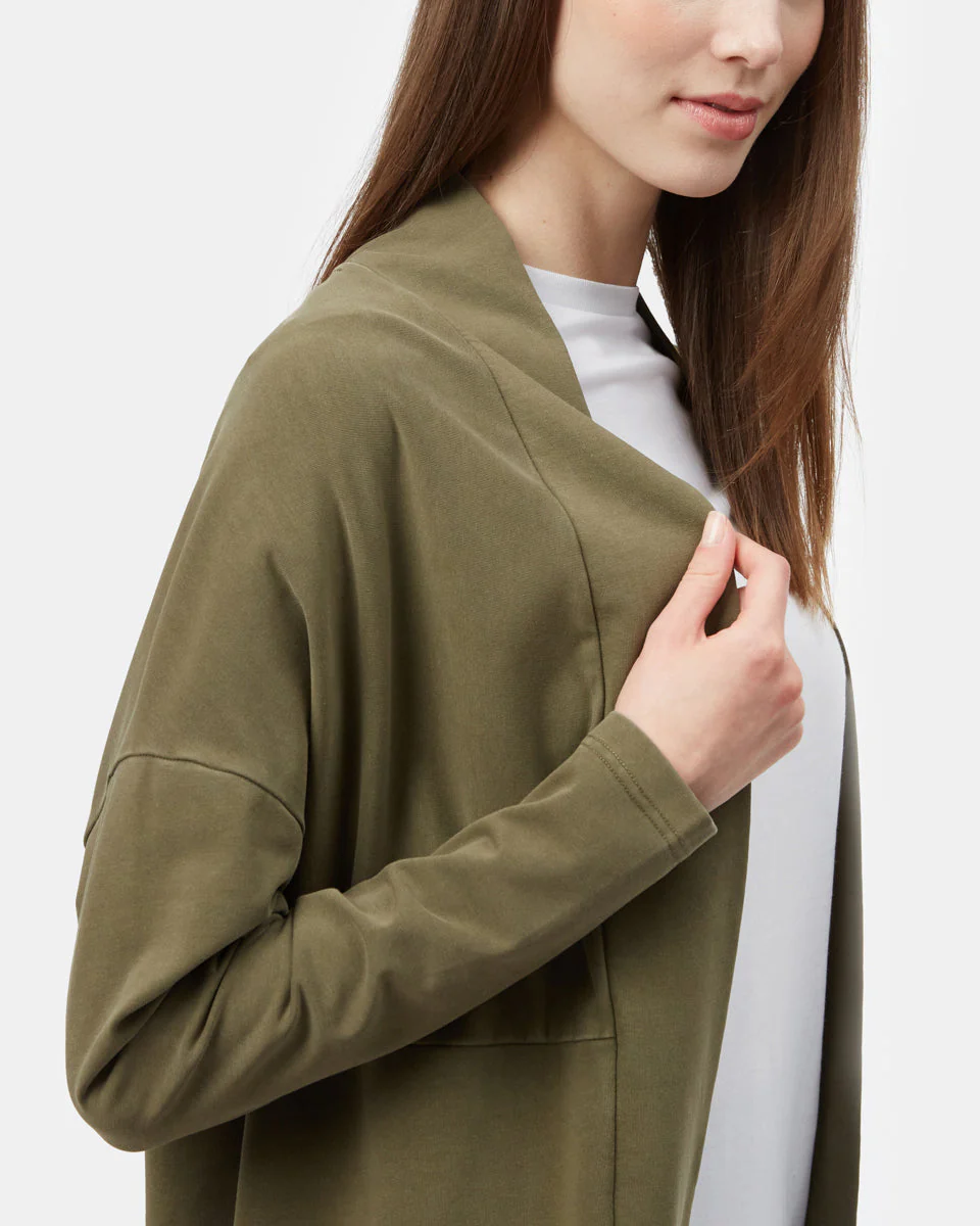 French Terry Cocoon Cardigan - Image 4