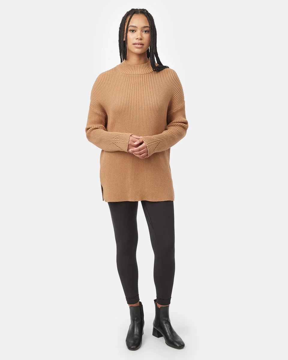 Highline Rib Tunic Sweater - Image 2